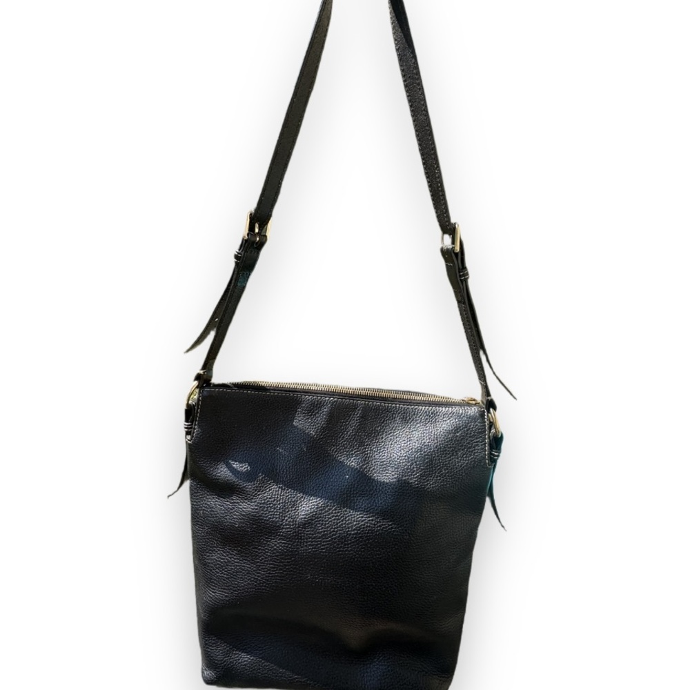 Dooney & Bourke Pebble Black Leather Bag - Picture 3 of 10